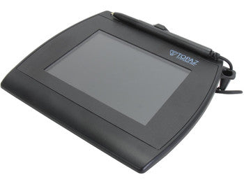 Topaz SignatureGem LCD 4x3 SE Serial / Virtual Serial Signature Pad (T-LBK755SE-BBSB-R)