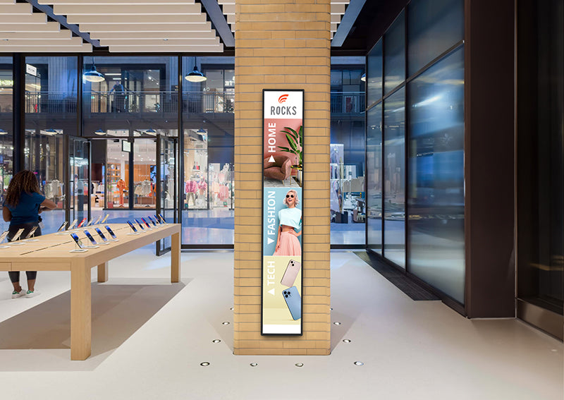 Allsee WS76M2 76" 4K Ultra-Wide Stretched Bar Monitor