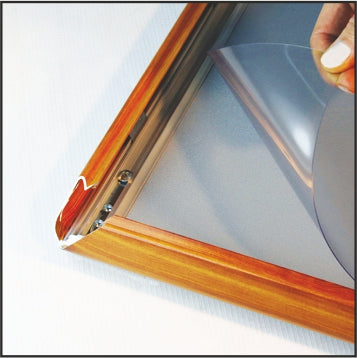 Wood Finish Snap Frames (25mm Mitred)
