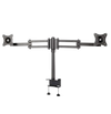 Edbak Desktop Double Arm Mount for Two 19″-27″ Screens