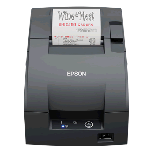 Epson TM-U220II Impact Printer | Kitchen & POS Receipt Printer | Multi-Ply Support | USB/Ethernet