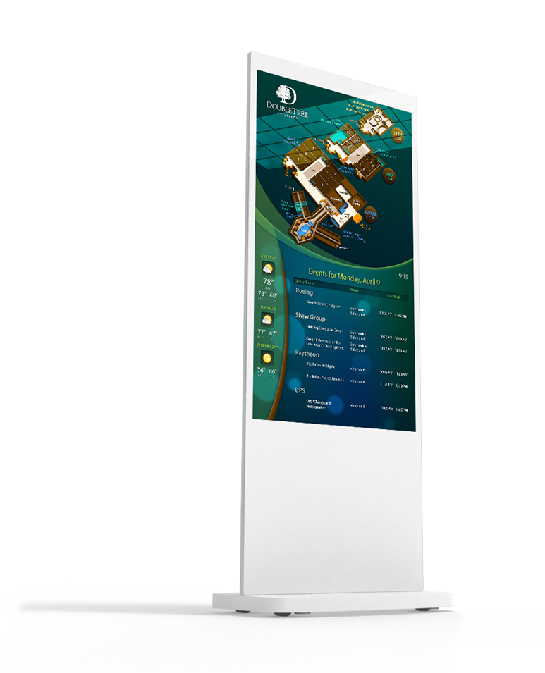 Allsee Android Freestanding Digital Posters | 43" - 65" Advertising Totems