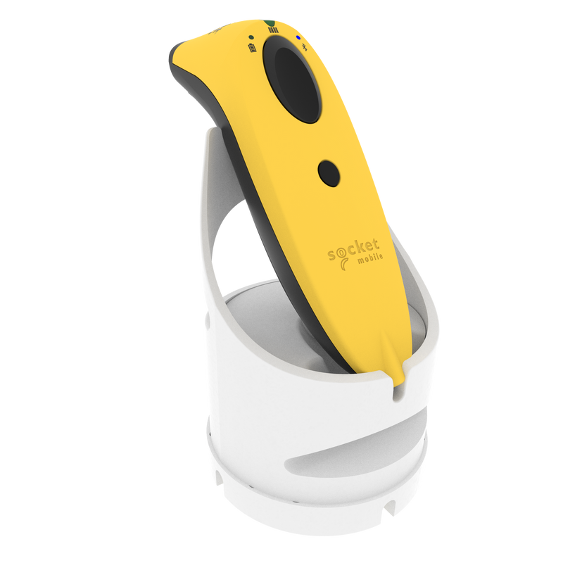 Socket Mobile S720 Linear Barcode Plus QR Code Reader with White dock
