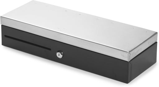HONEY BEAR 16-Inch Manual Cash Drawer - Heavy Steel With 4 Bill & 8 Coin Trays, Push-Open Design