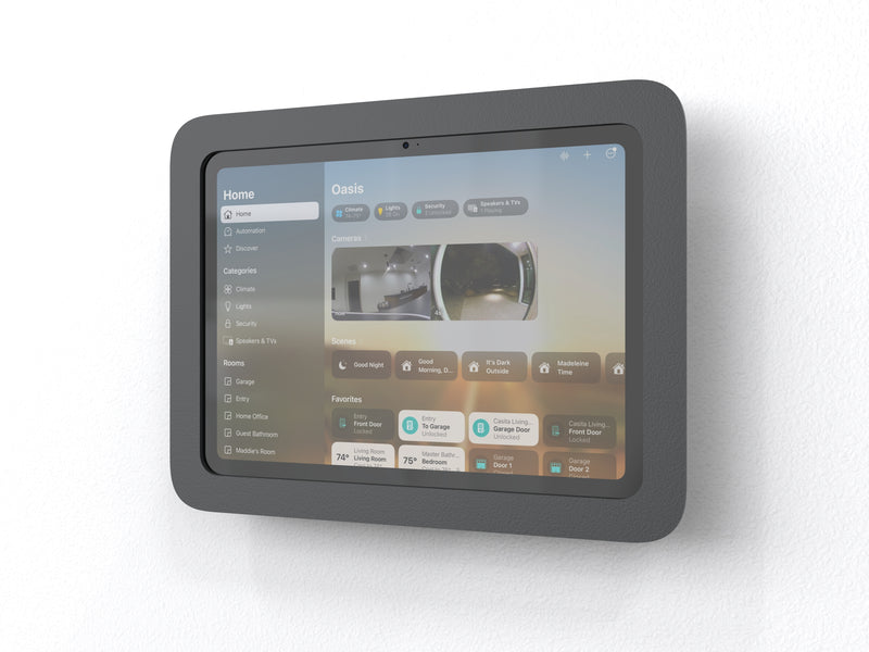 Heckler H756-BG OnWall mount for iPad 10th Generation.