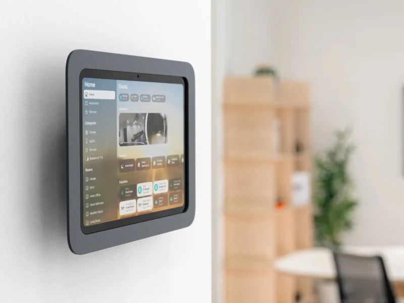 Heckler H756-BG OnWall mount for iPad 10th Generation.