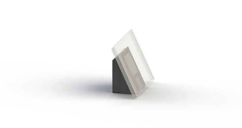 SpacePole Essentials SPV1108-02 | Angled VESA Wall Mount with Power Supply Compartment